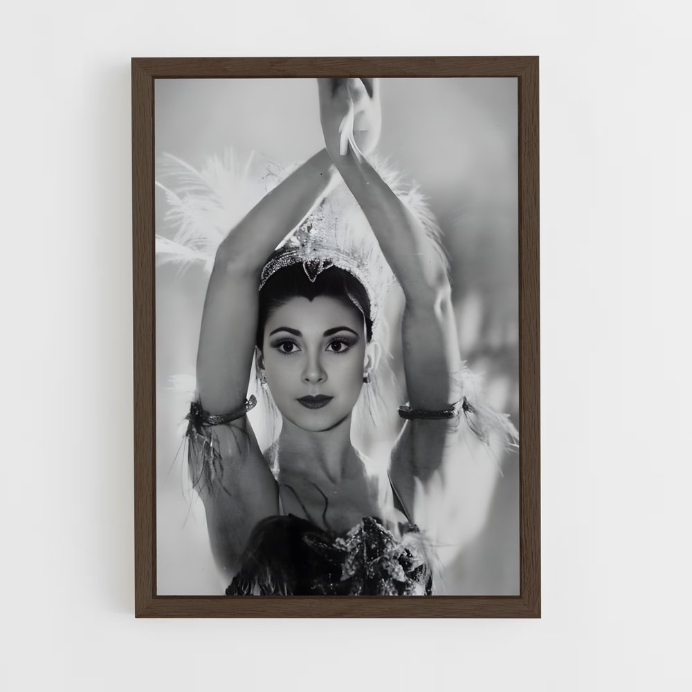ap-margot fonteyn-3 cadre Bois foncé