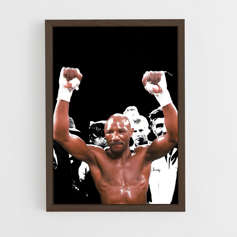 ap-marvin hagler-4 cadre Bois foncé