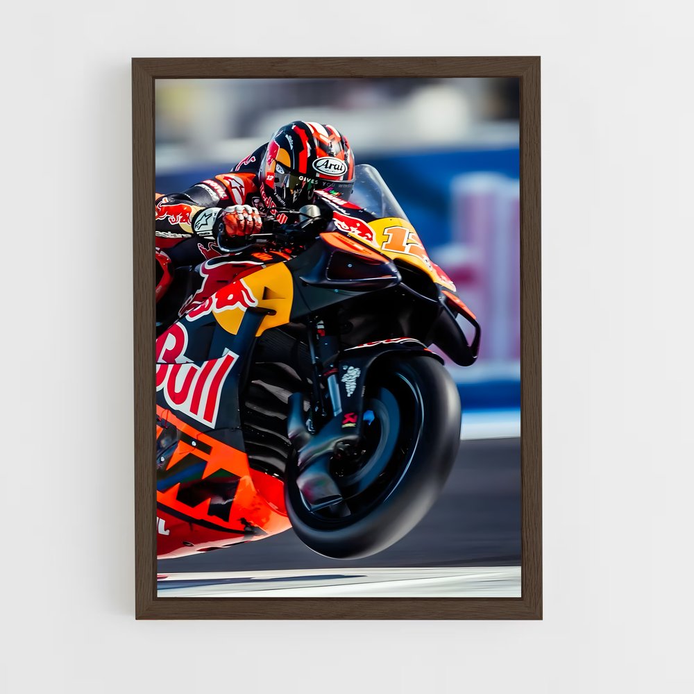 ap-maverick vinales-1 cadre Bois foncé