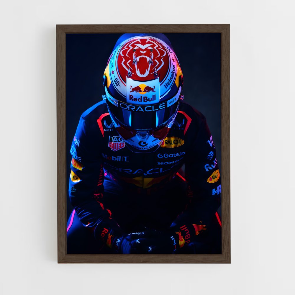 ap-max verstappen-2 cadre Bois foncé