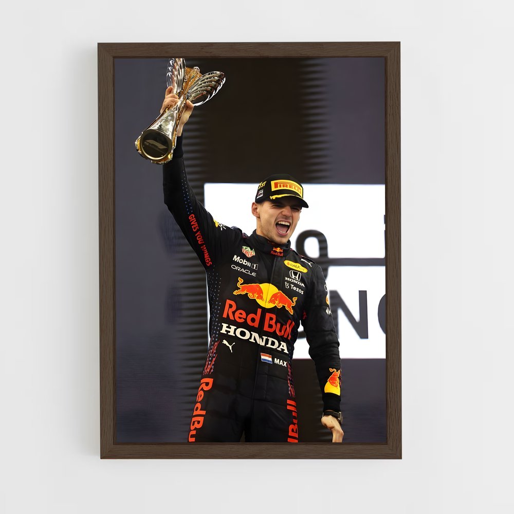 ap-max verstappen-6 cadre Bois foncé