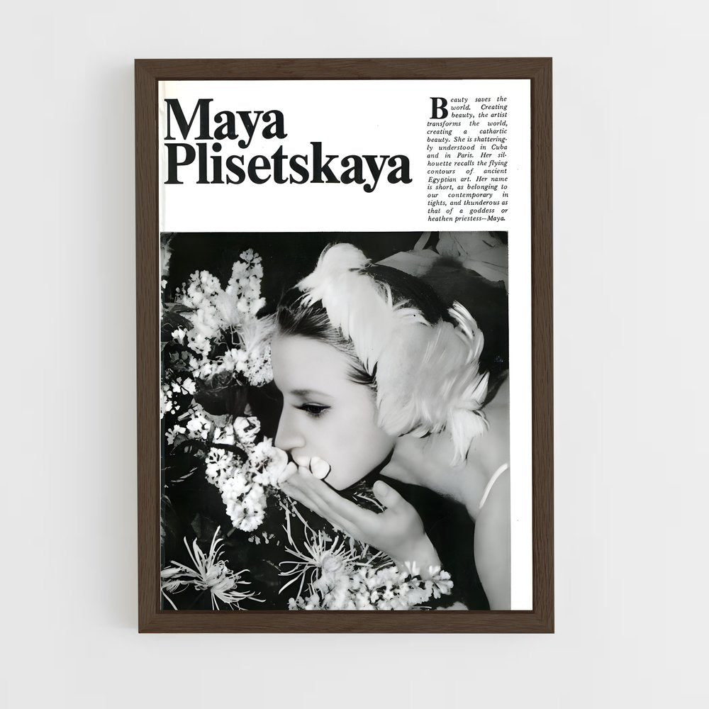 ap-maya plisetskaya-1 cadre Bois foncé