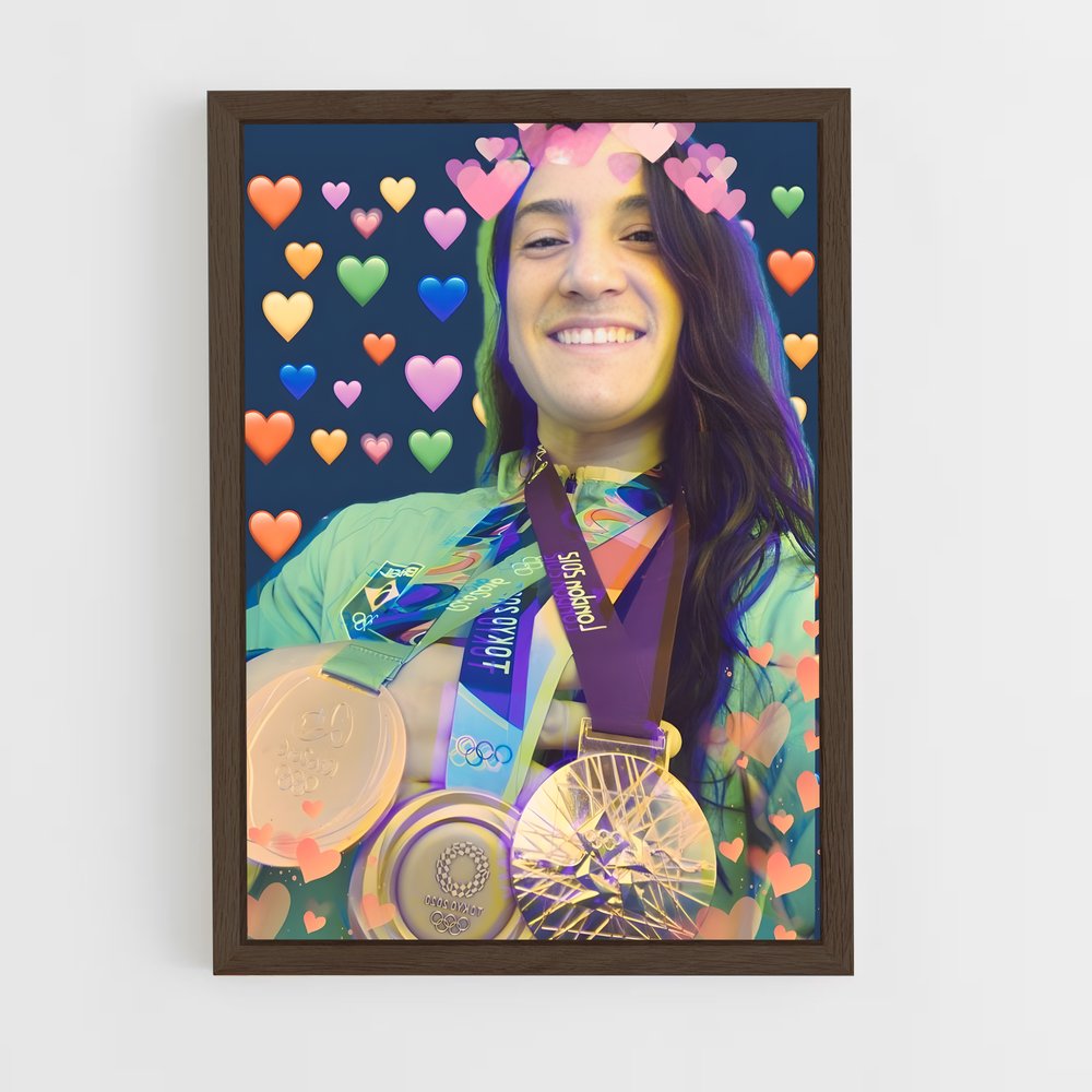 ap-mayra aguiar-4 cadre Bois foncé