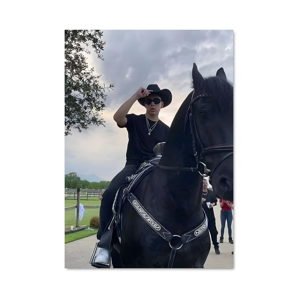 Poster Cavalier Étoilé