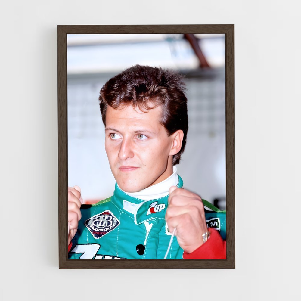 ap-michael schumacher-14 cadre Bois foncé