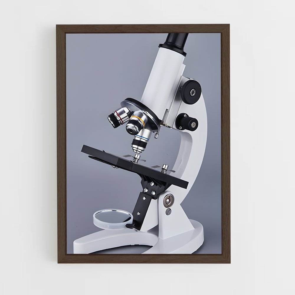 ap-microscope-7 cadre Bois foncé