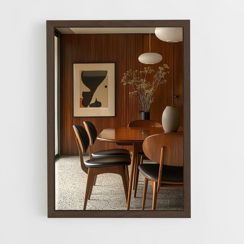 ap-mid-century-13 cadre Bois foncé