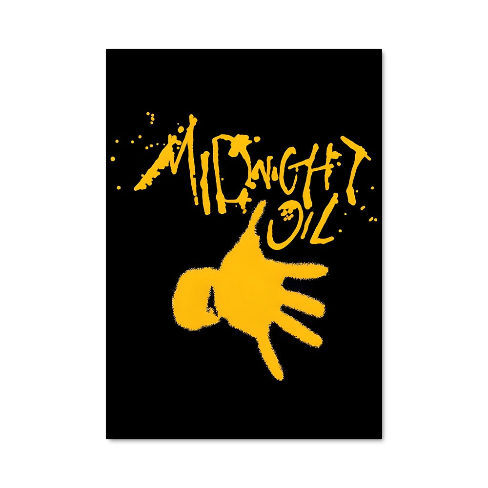 Poster Midnight oil 52052