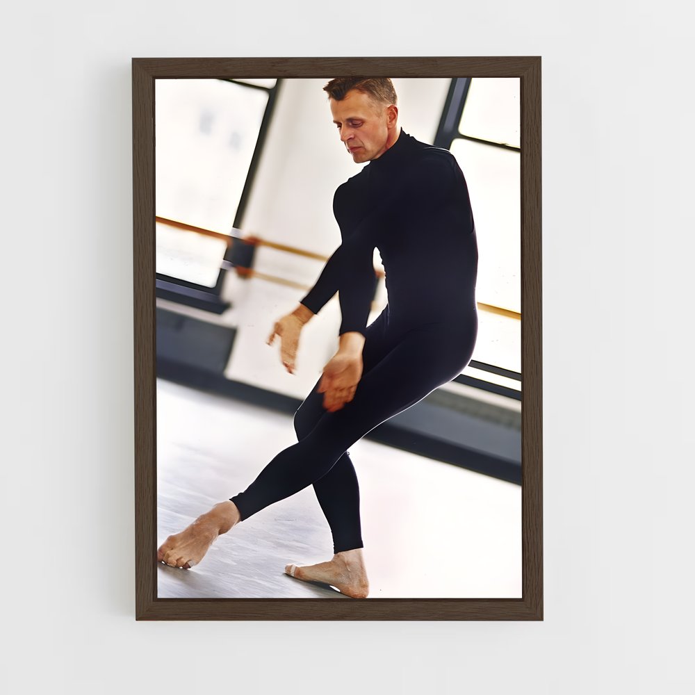 ap-mikhail baryshnikov-6 cadre Bois foncé