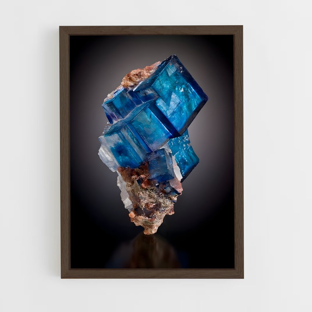 ap-mineral formation-3 cadre Bois foncé