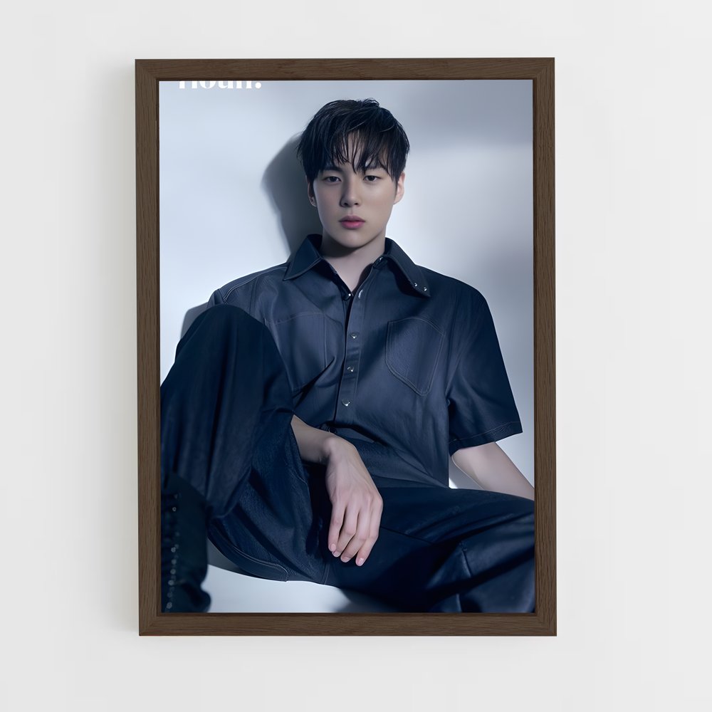 ap-minhyuk-14 cadre Bois foncé