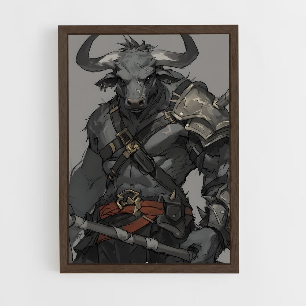 ap-minotaur-1 cadre Bois foncé