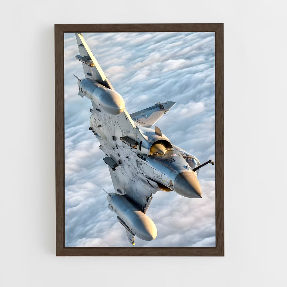 ap-mirage 2000-4 cadre Bois foncé