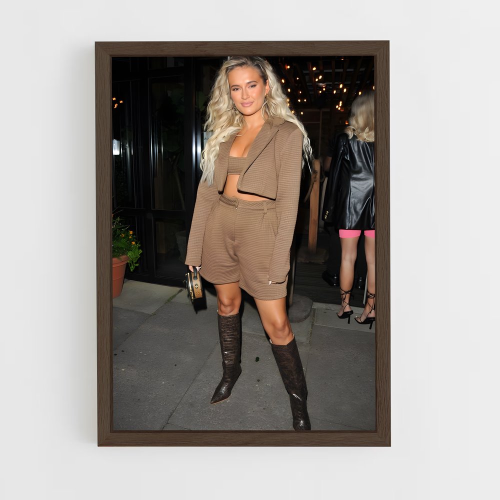ap-molly mae hague-1 cadre Bois foncé