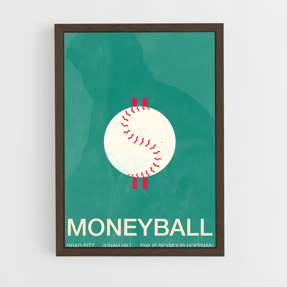 ap-moneyball-4 cadre Bois foncé