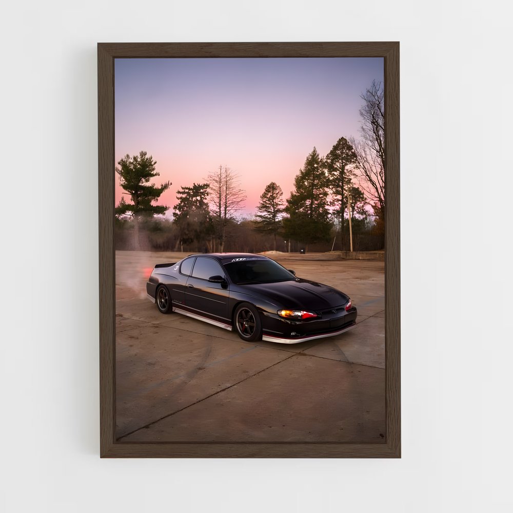 ap-monte carlo ss-2 cadre Bois foncé