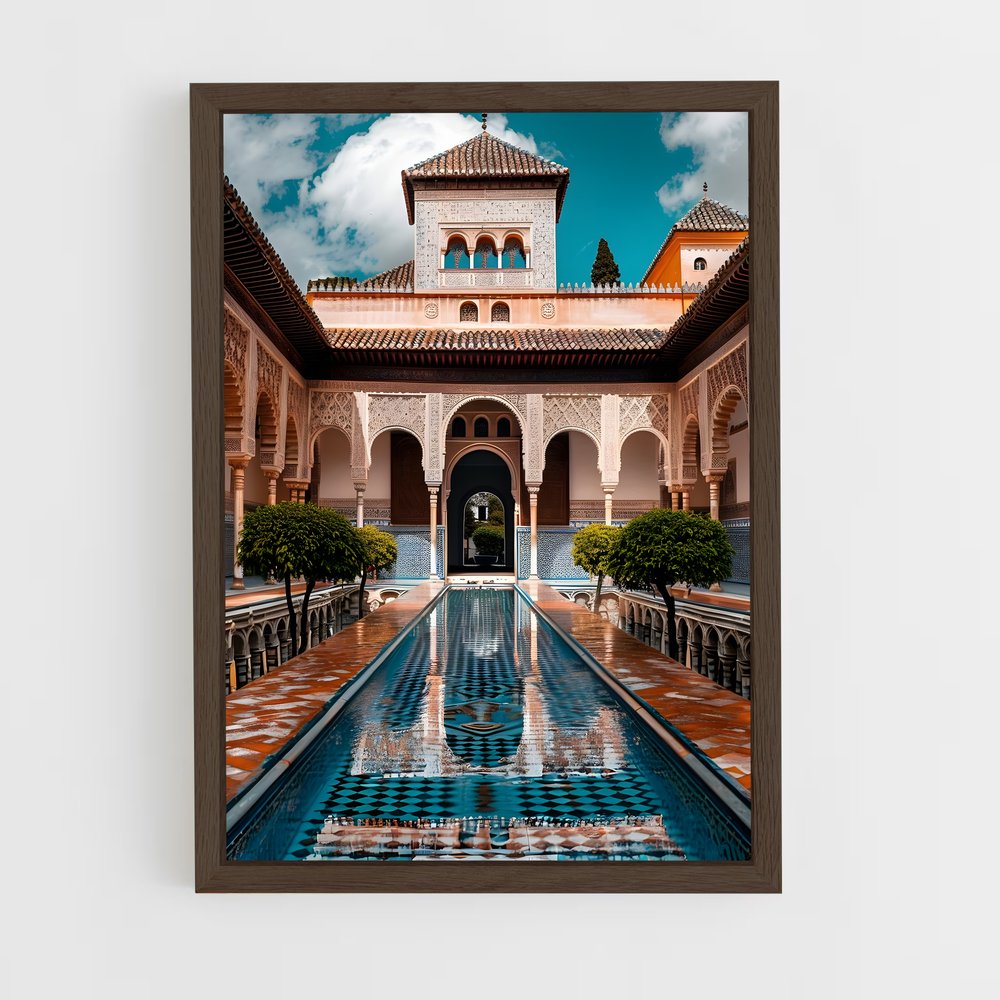 ap-moorish architecture-15 cadre Bois foncé