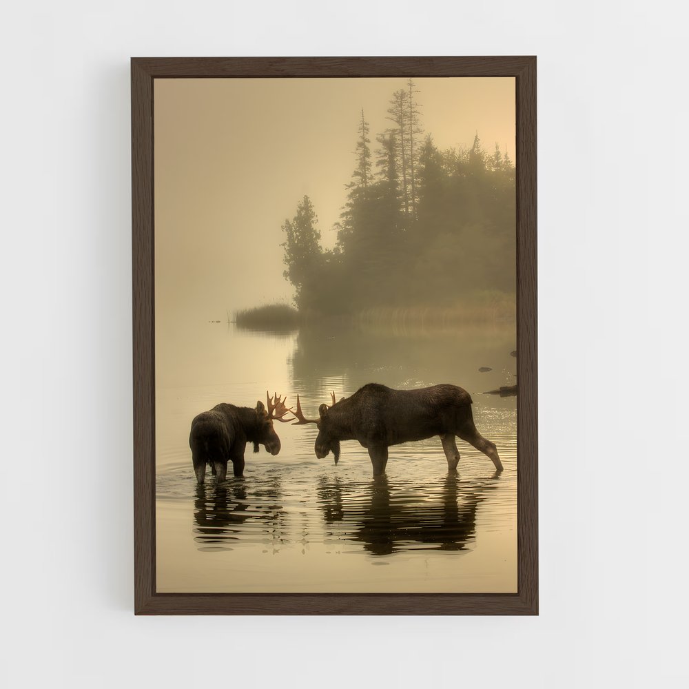 ap-moose-2 cadre Bois foncé