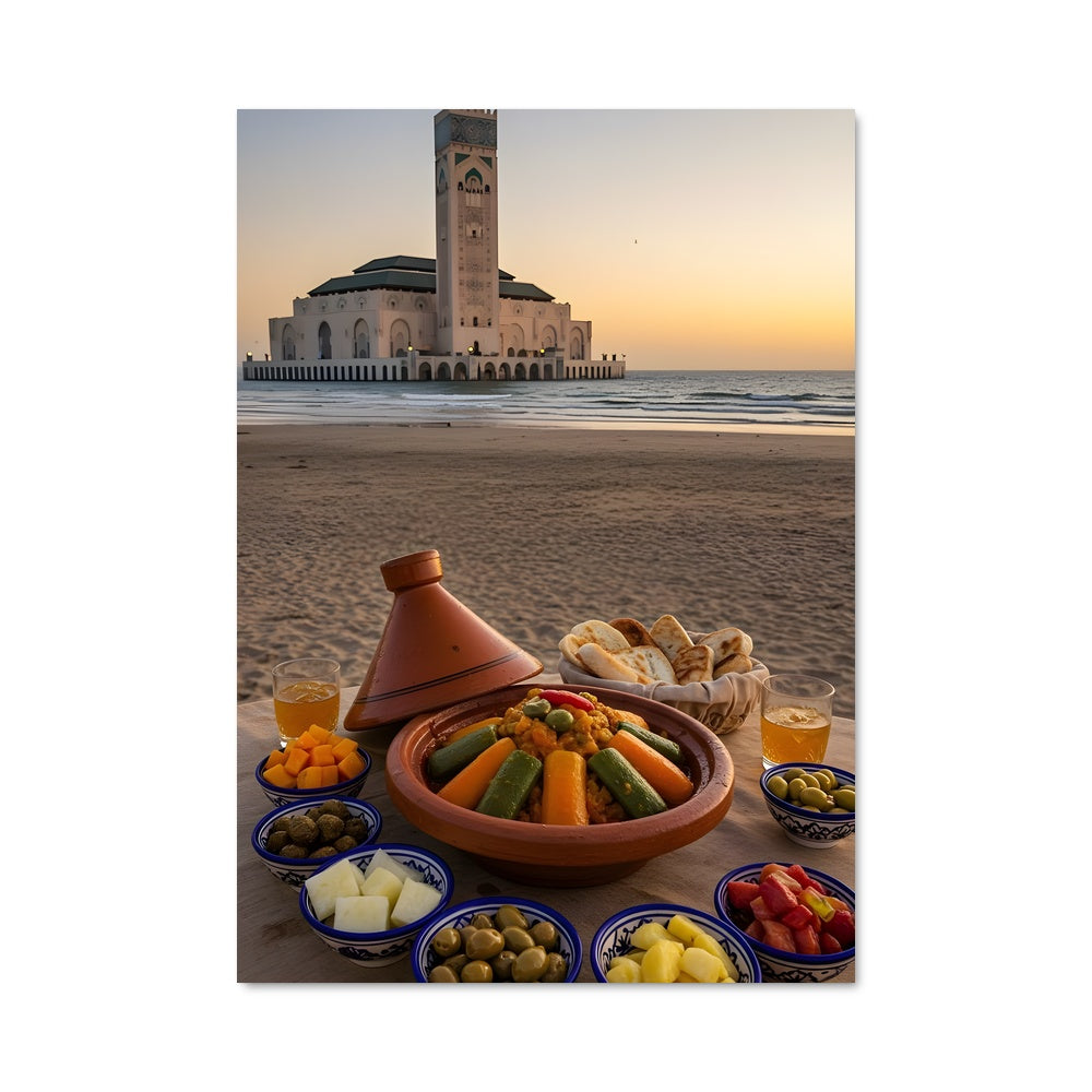 Poster Saveurs du Maroc