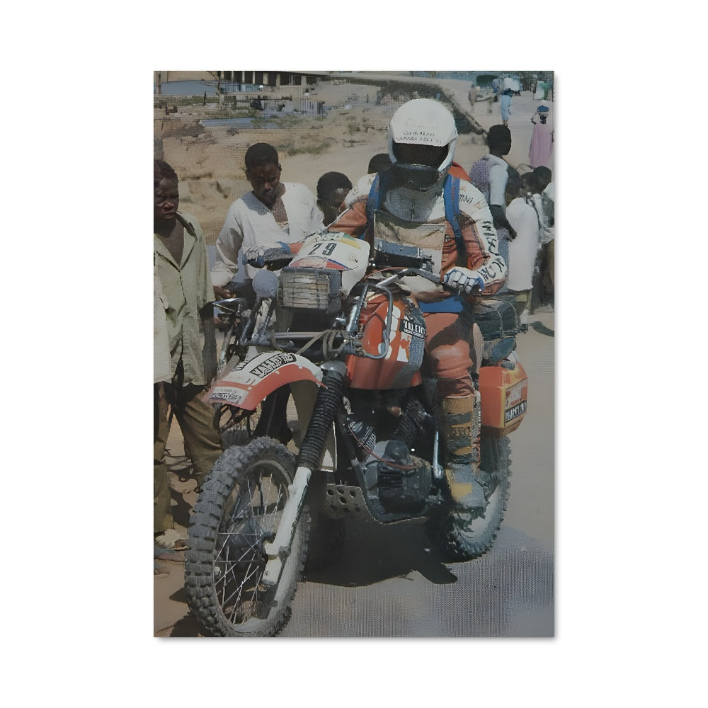 Poster Évasion en Moto