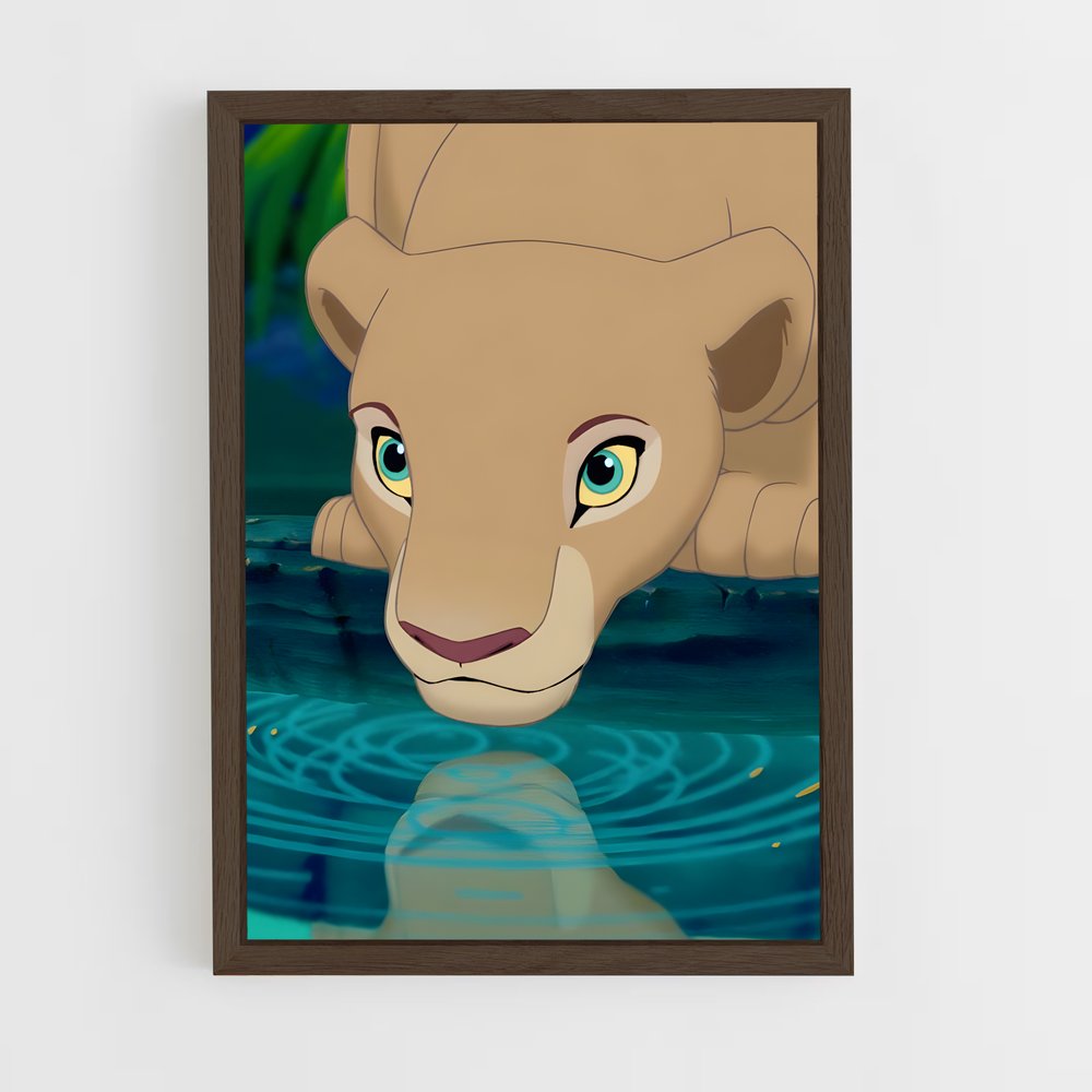 ap-nala-1 cadre Bois foncé