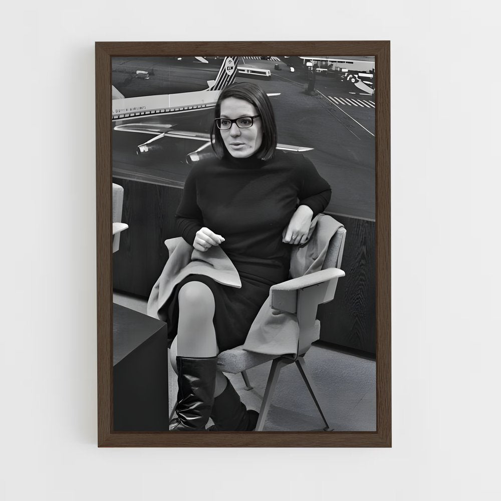 ap-nana mouskouri-7 cadre Bois foncé