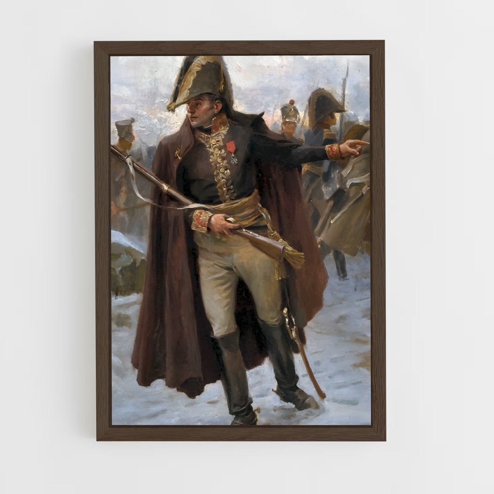 ap-napoleonic wars-1 cadre Bois foncé