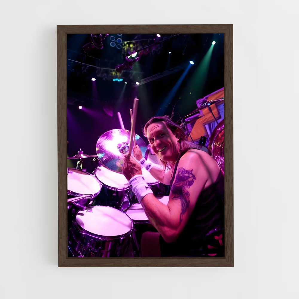 ap-nicko mcbrain-8 cadre Bois foncé