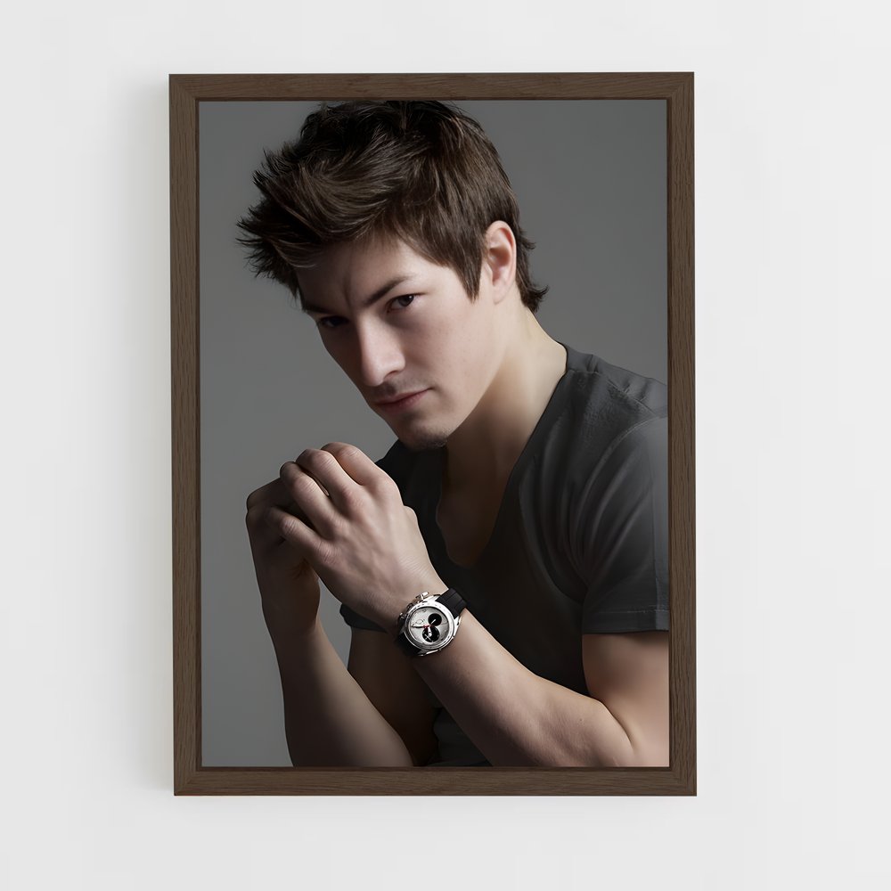 ap-nicky hayden-2 cadre Bois foncé