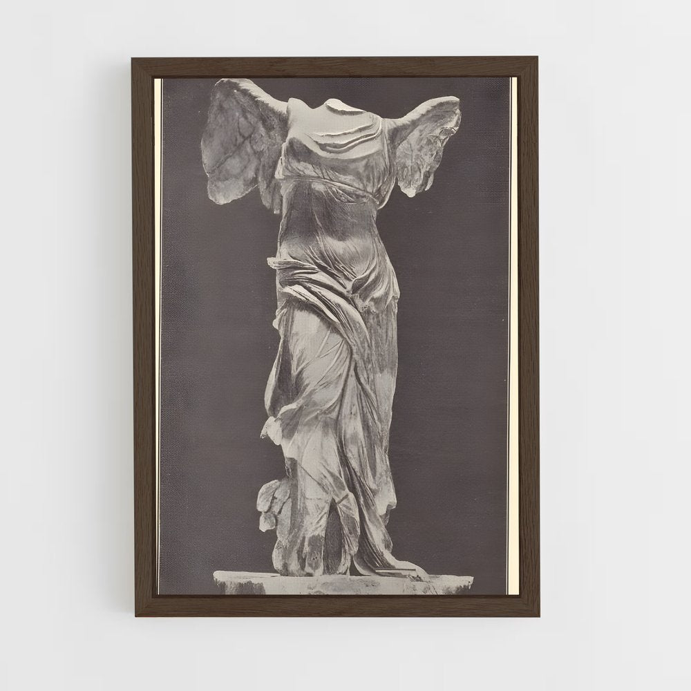 ap-nike of samothrace-8 cadre Bois foncé