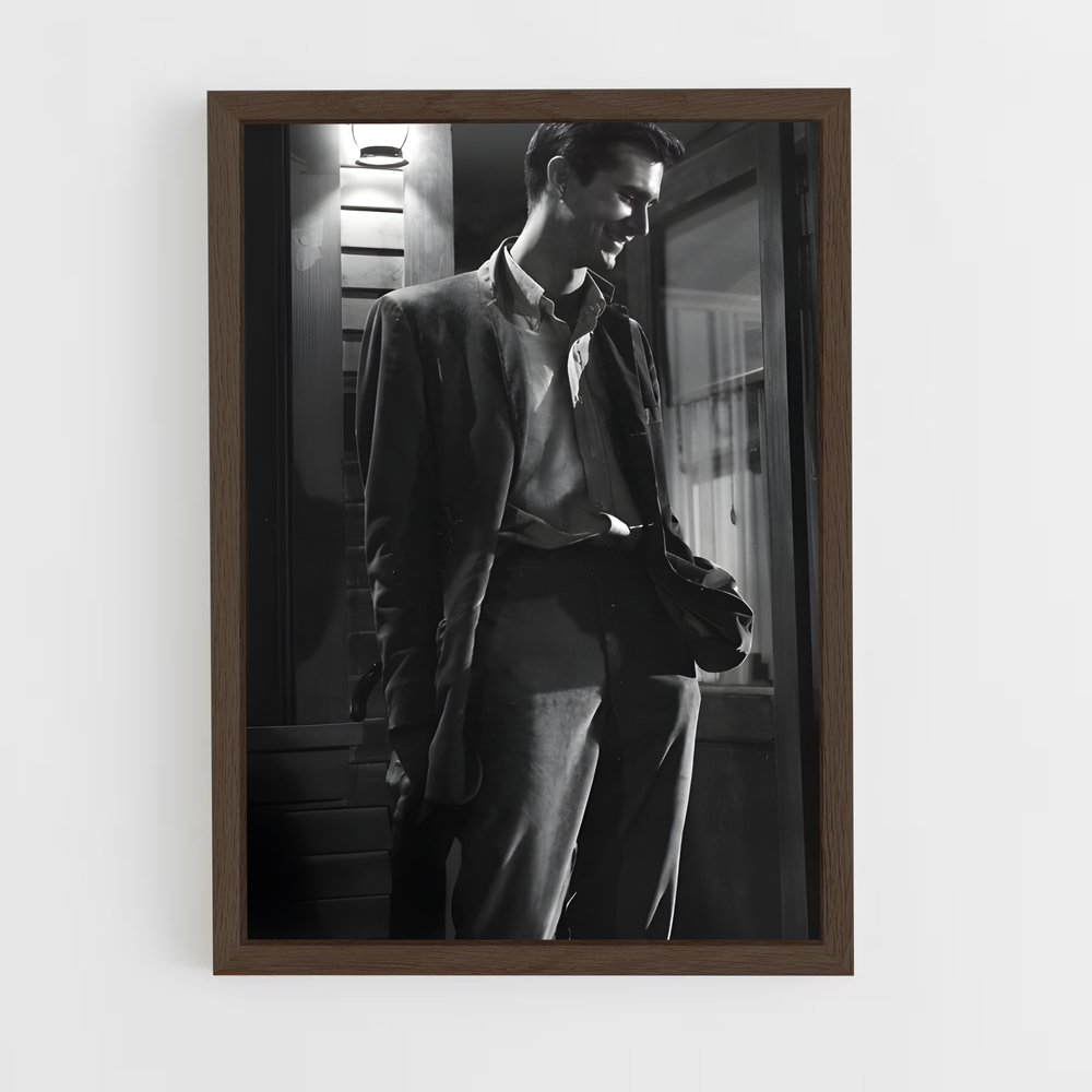 ap-norman bates-1 cadre Bois foncé