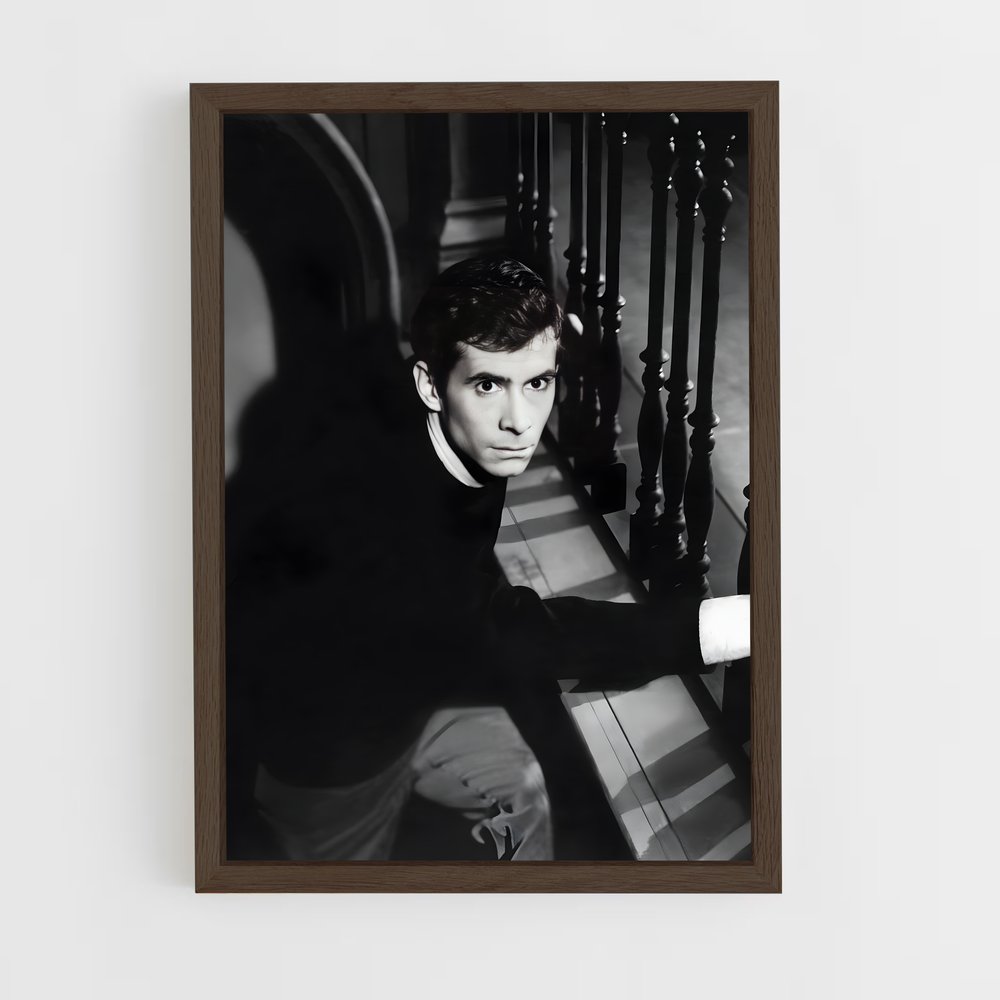 ap-norman bates-2 cadre Bois foncé