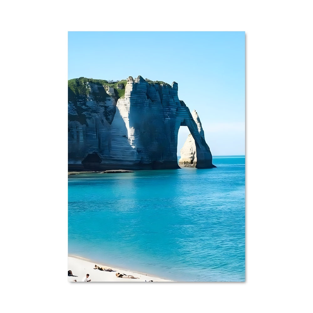 Poster Plage des Cendres