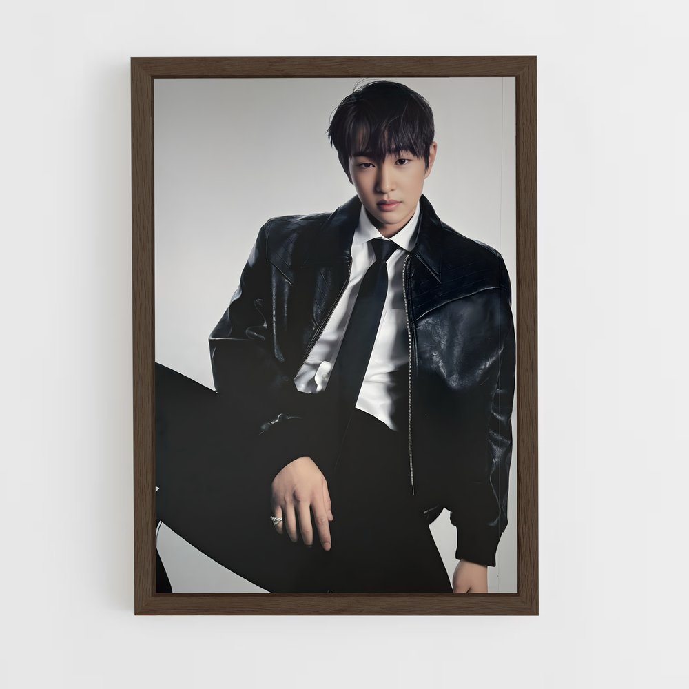 ap-onew-3 cadre Bois foncé