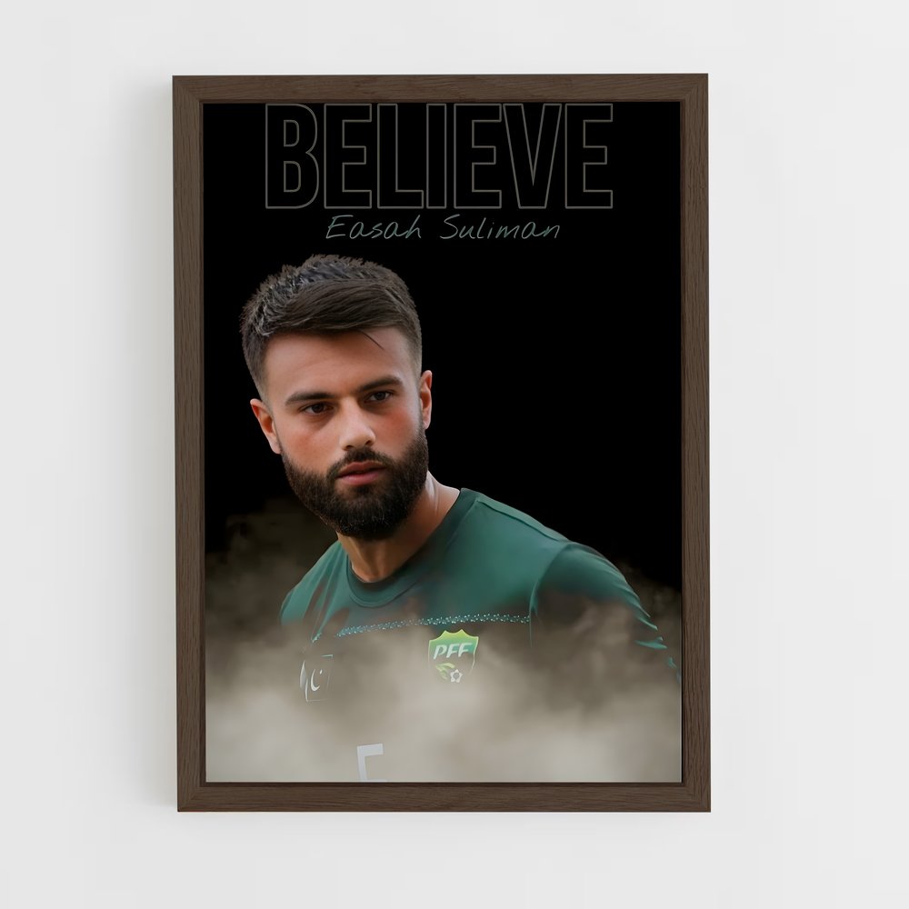 ap-pakistan national football team-1 cadre Bois foncé