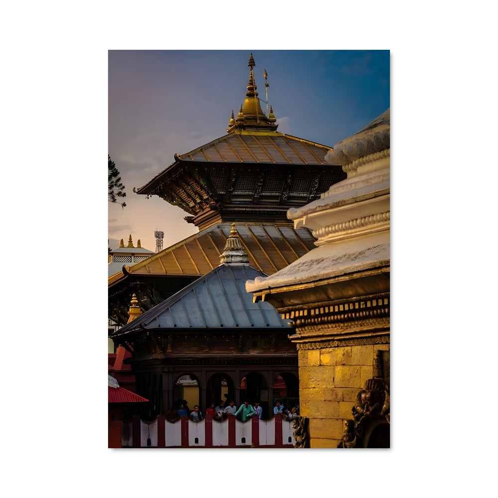 Poster Pashupatinath temple 88822