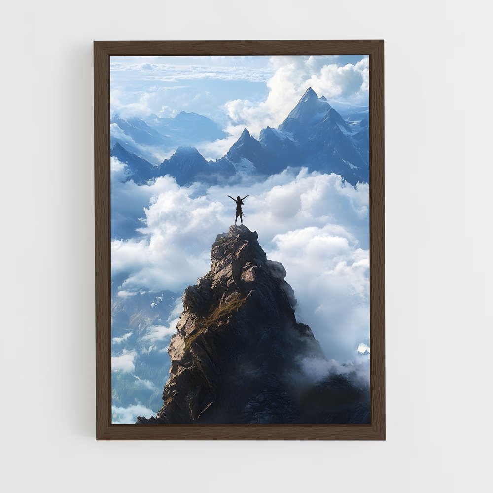 ap-peak-8 cadre Bois foncé