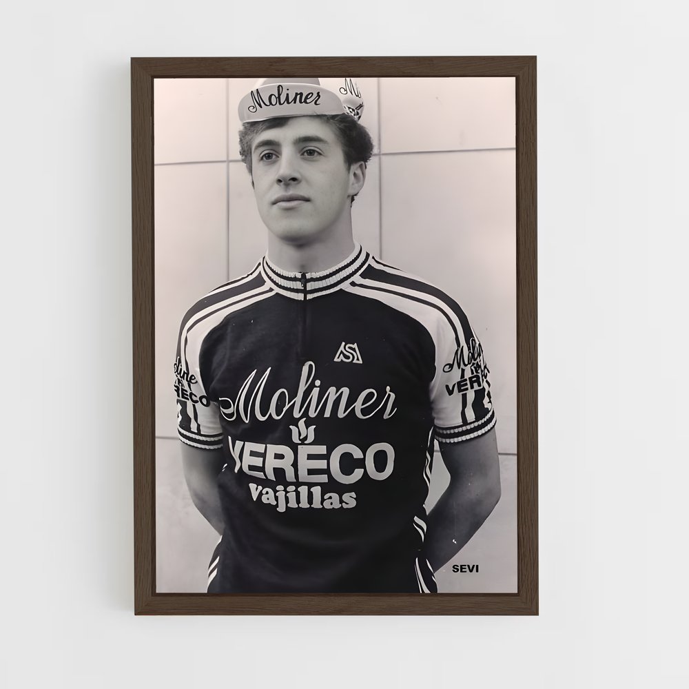 ap-pedro delgado-1 cadre Bois foncé