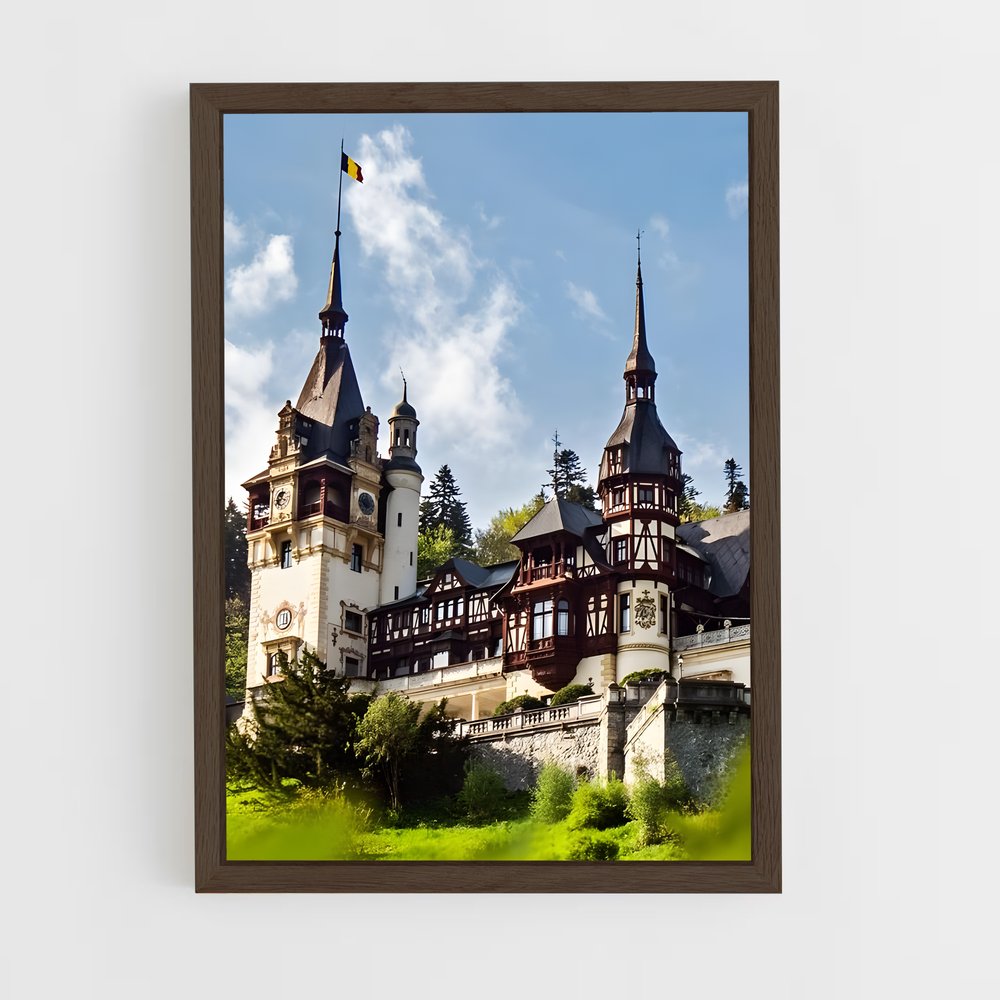 ap-peles castle-3 cadre Bois foncé