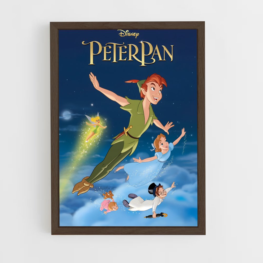 ap-peter pan-1 cadre Bois foncé