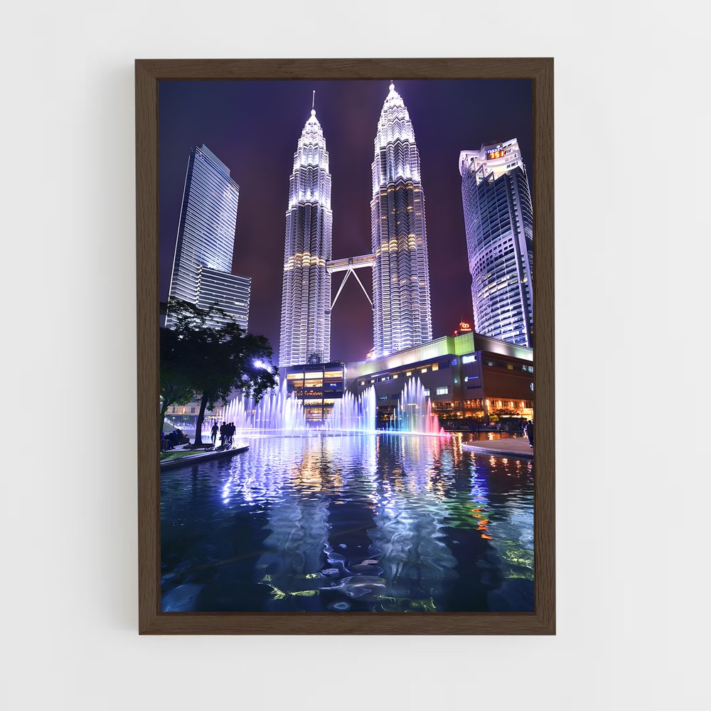 ap-petromas towers-2 cadre Bois foncé