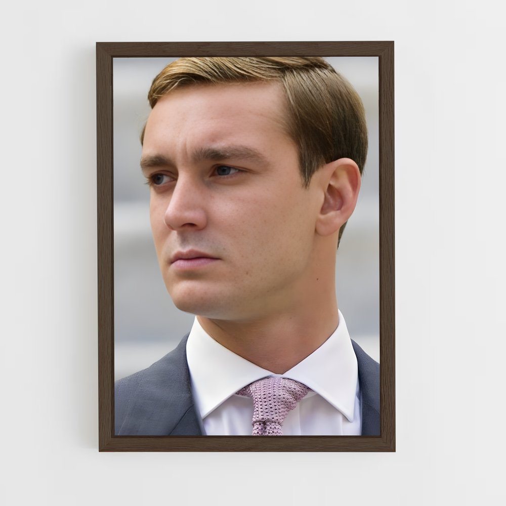 ap-pierre casiraghi-5 cadre Bois foncé