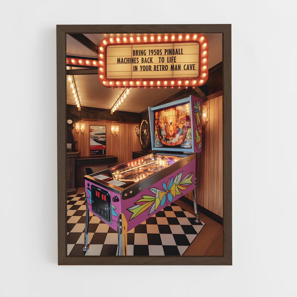 ap-pinball-4 cadre Bois foncé