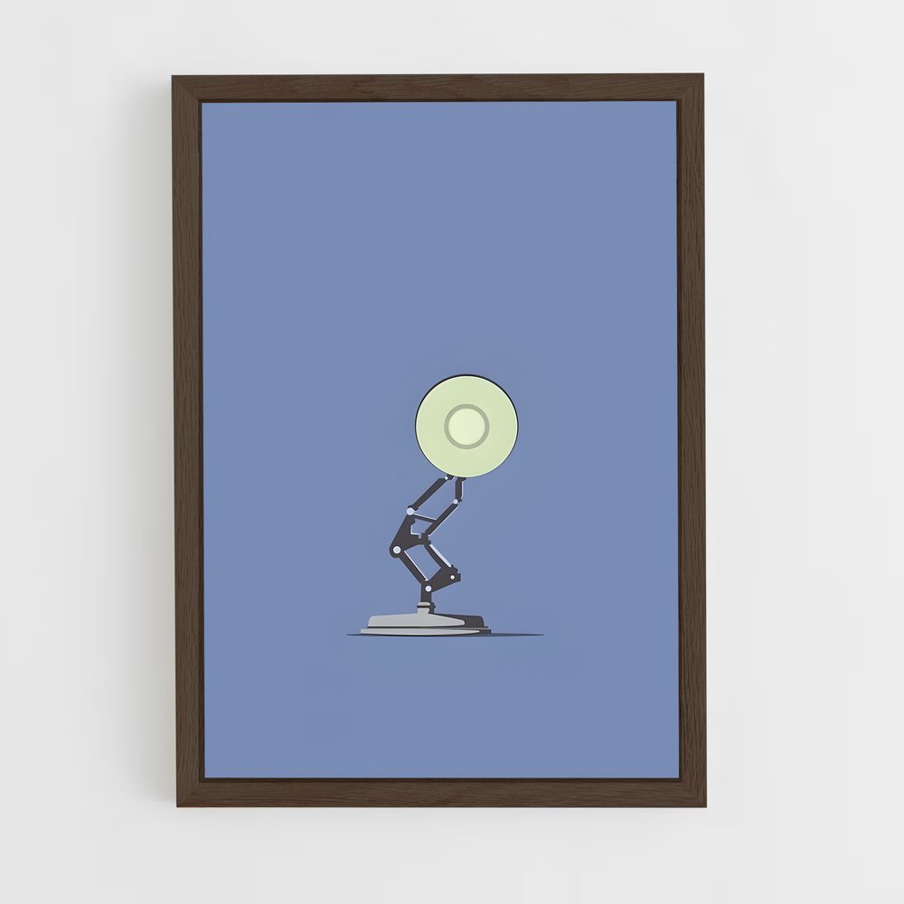 ap-pixar-1 cadre Bois foncé