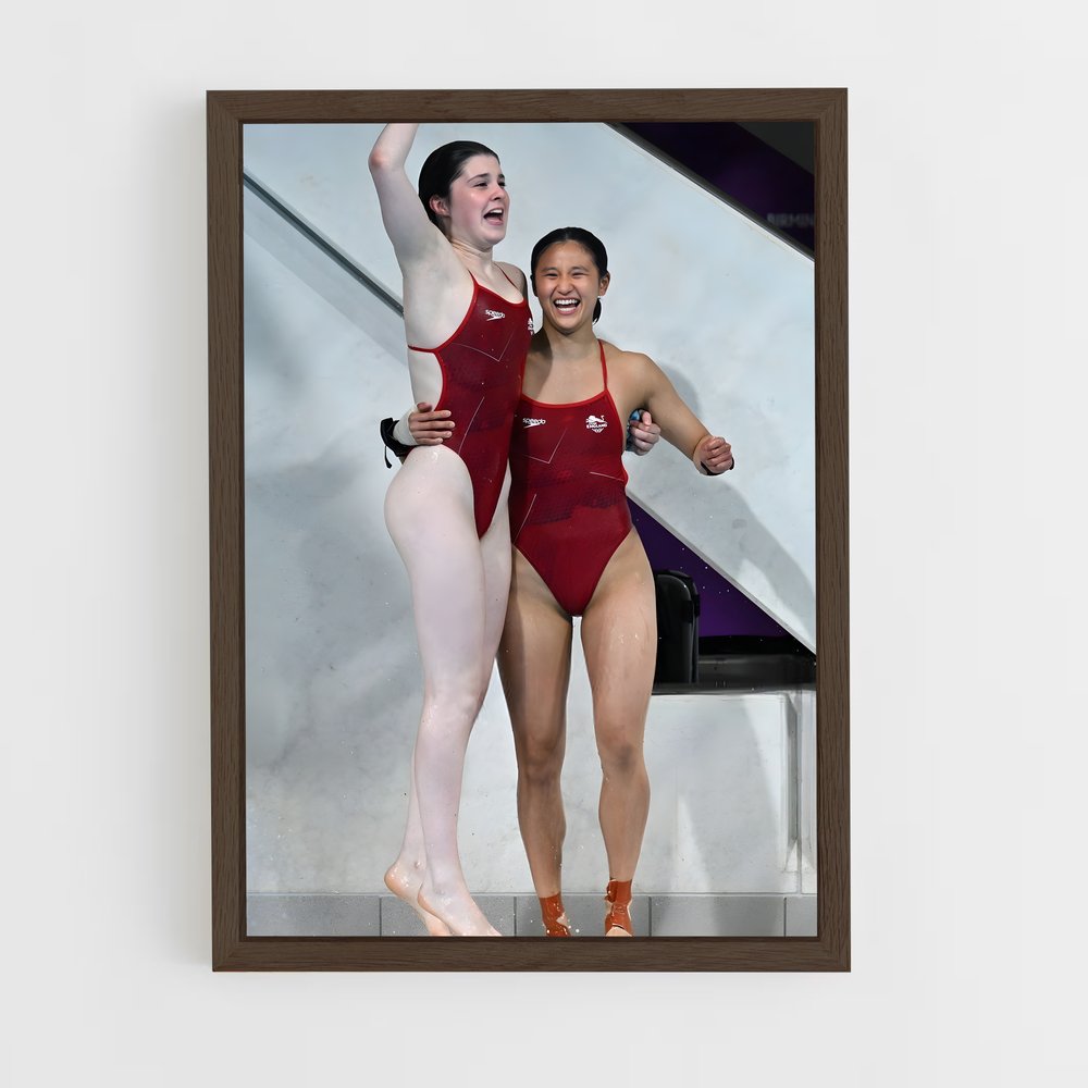 ap-platform diving-2 cadre Bois foncé
