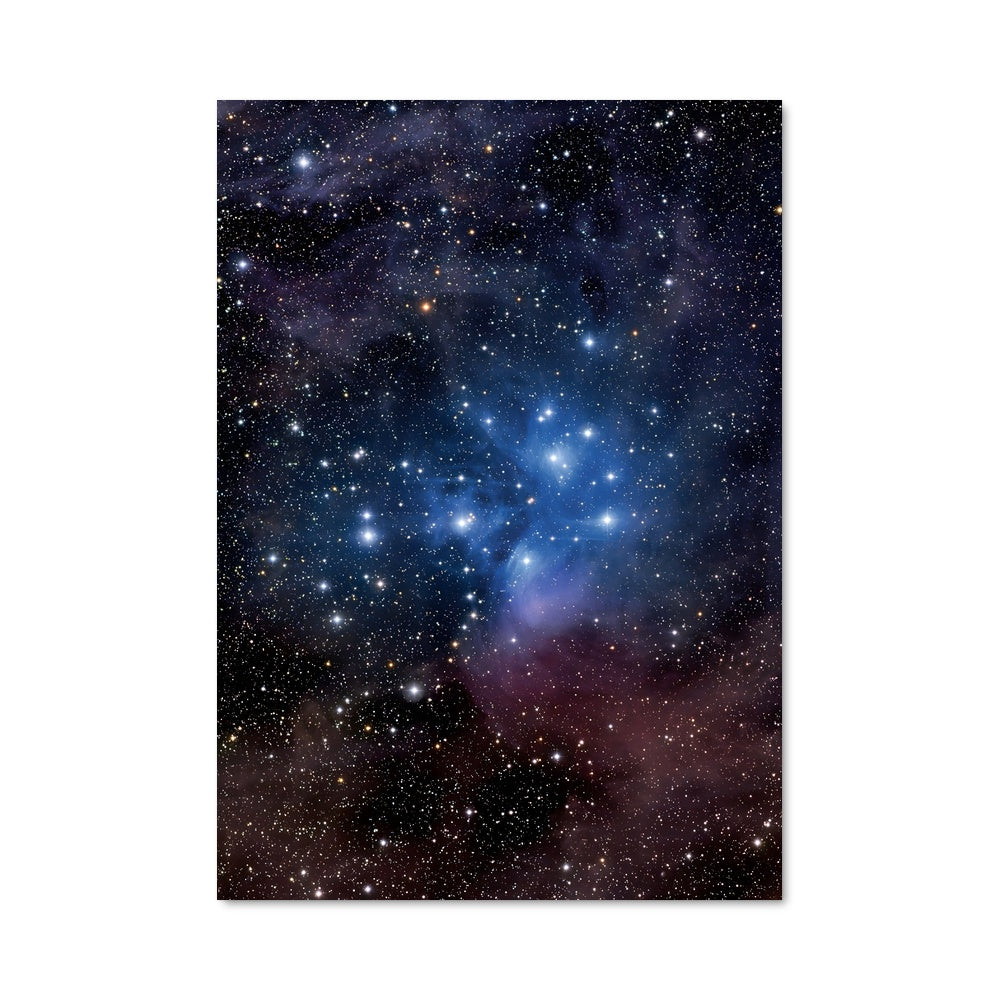 Poster Étoiles de la Pleiade