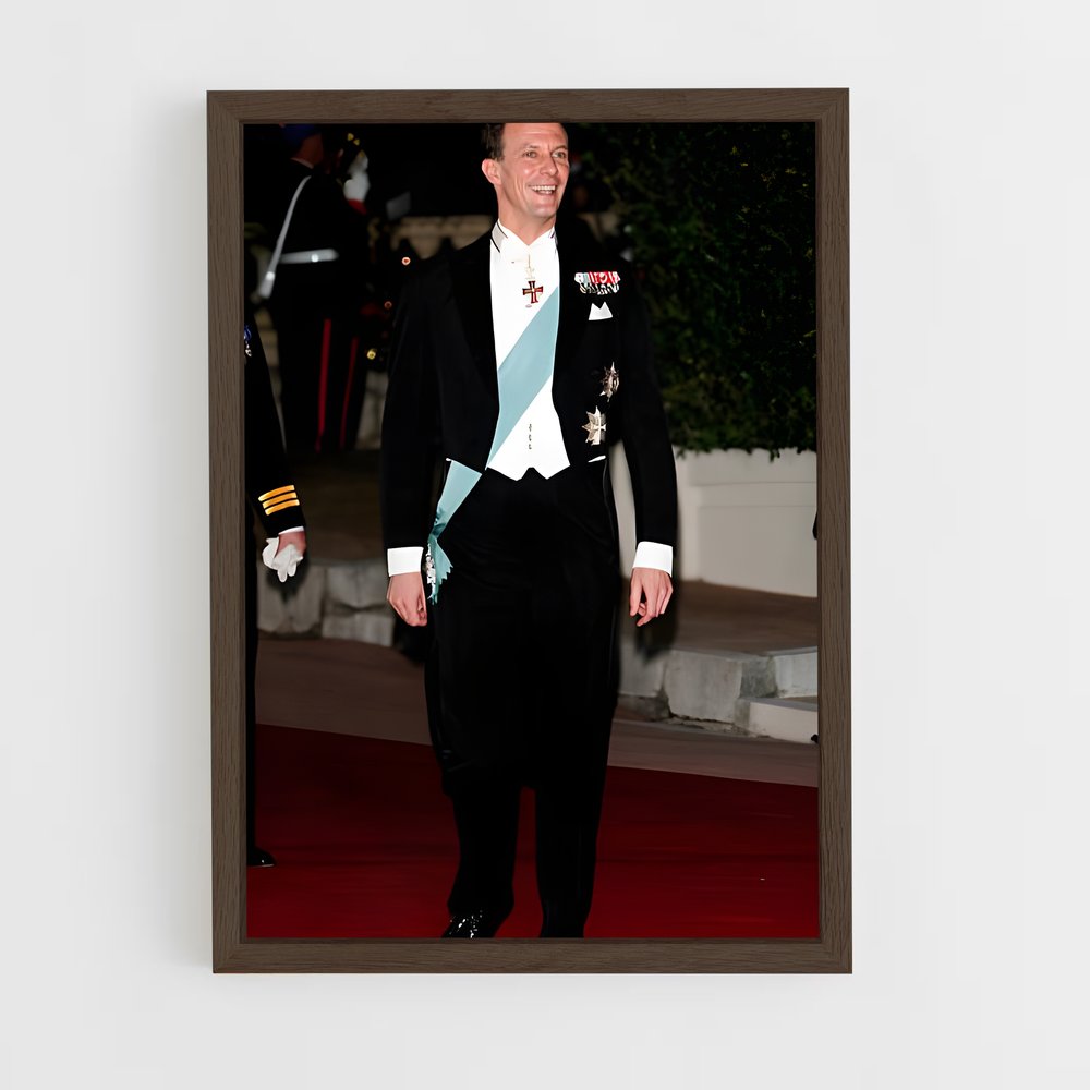 ap-prince albert ii-5 cadre Bois foncé