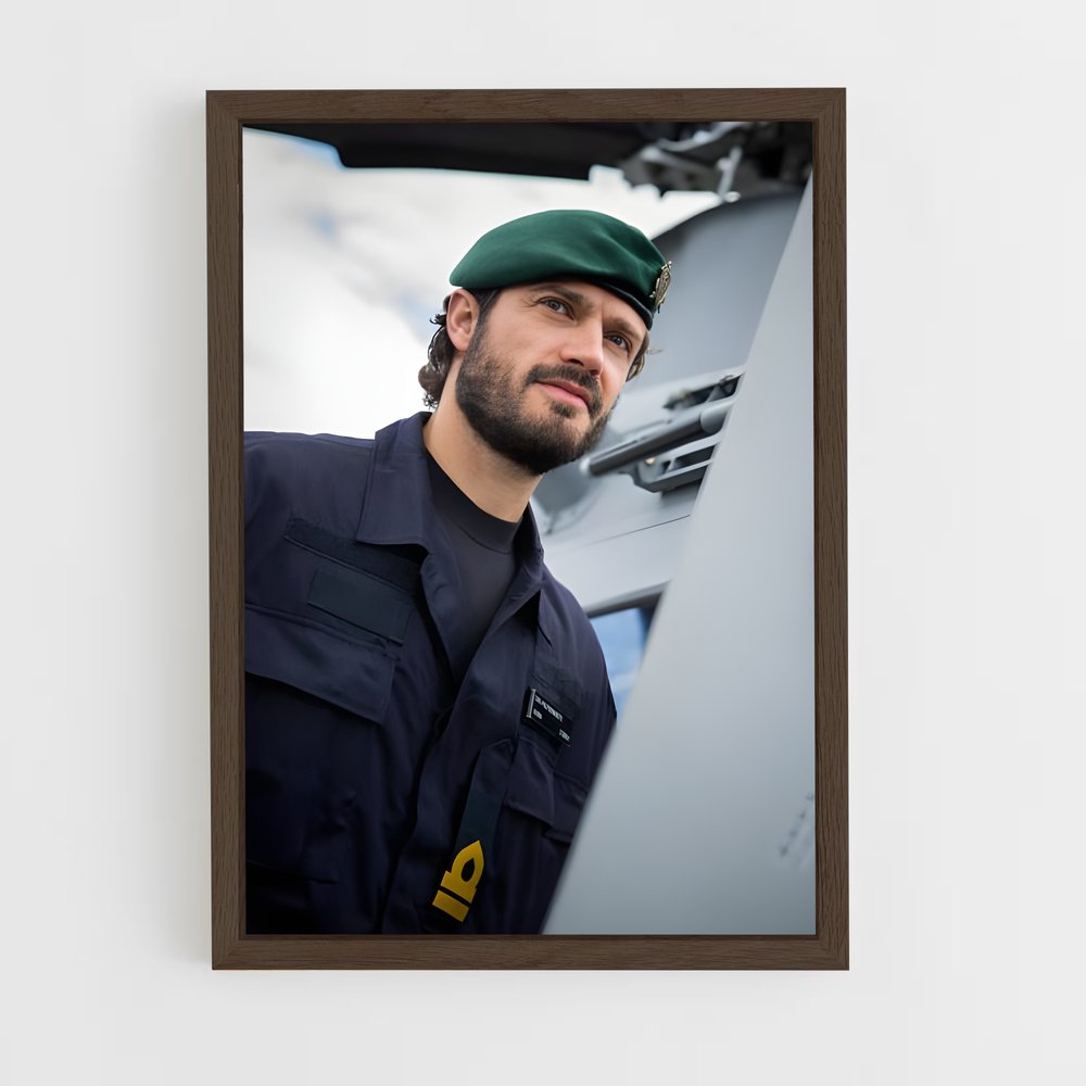ap-prince carl philip-2 cadre Bois foncé