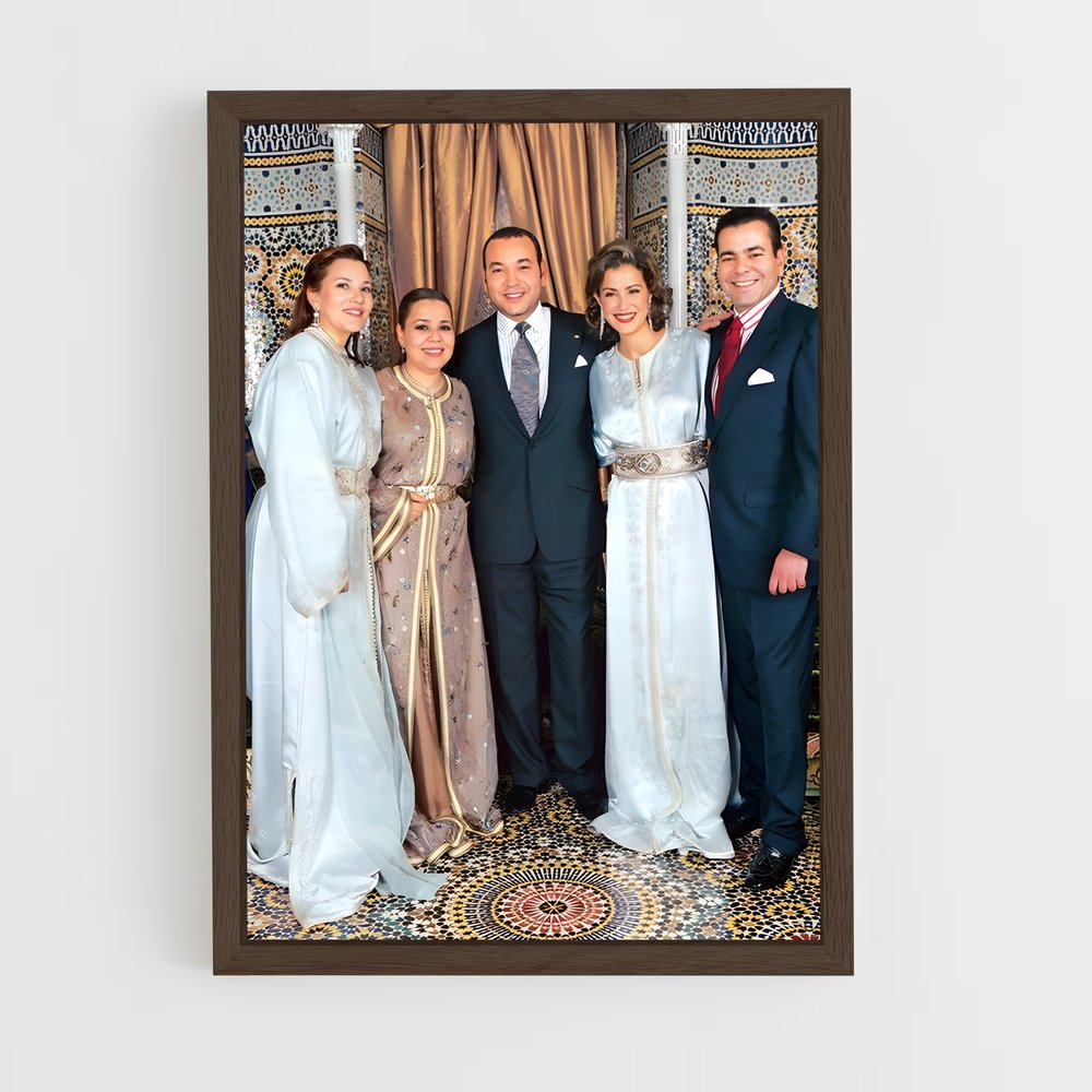 ap-princess lalla hasna-1 cadre Bois foncé