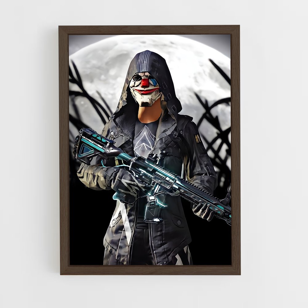 ap-pubg-8 cadre Bois foncé